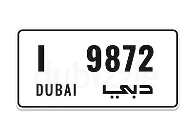 4 digit number plate