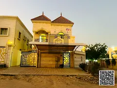 A distinctive villa for sale in Al Muwaihat 1 at a special price. Ground and first floors, freehold,