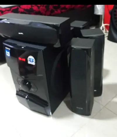 5.1 Home Theater Speaker System with Subwoofer - Good Working Condition