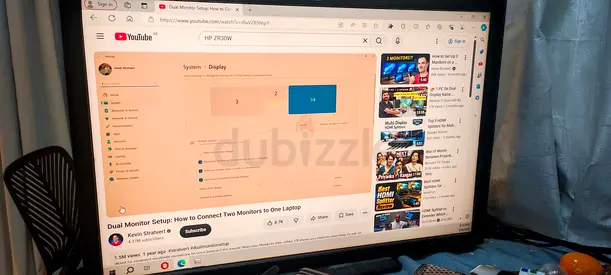 HP 30 inch monitor
