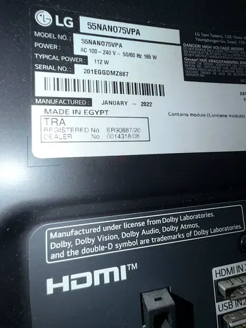 LG 55NANO75VPA