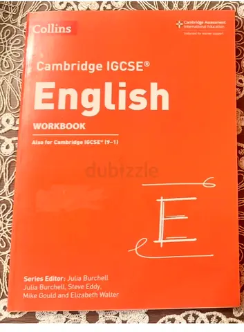 Collins Cambridge IGCSE English Student's Book + Workbook (Set) brand new