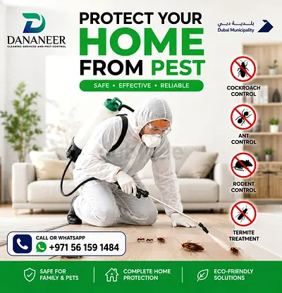 Stop pests before they take over.  Professional Pest Control You Can Trust.  🛡 Safe & Effective Tre