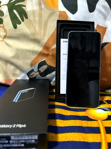Samsung flip 6 (light blue)