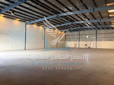 مستودع واسع للإيجار بمساحة 10,000 قدم مربع مناسب للتخزين والأنشطة التجارية والصناعية موقع مميز وسهولة الوصول فرصة مثالية للشركات الباحثة عن مساحة عملي