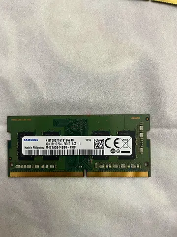 Samsung 4gb DDR4 Laptop RAM