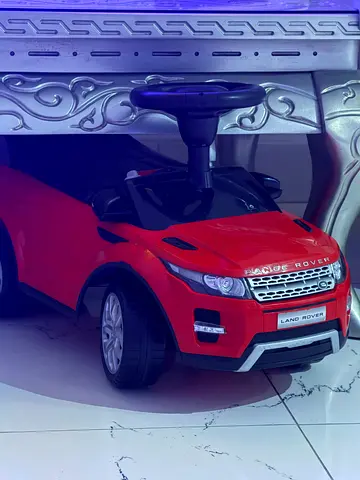 Red Ride-On Range Rover Toy Car (Battery-Free) for Toddlers