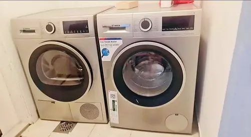 Bosch 9kg washer 9kg dryer sets latest model same like new condition
