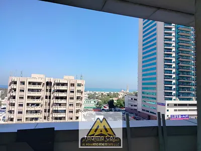 للايجار السنوي عجمان ون تاور غرفه وصاله 2 حمام بلكونه تكييف مركزي باركن مجاني 33 الف 4 دفعات