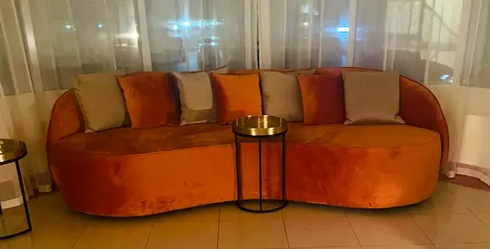 Curved sofa for sale