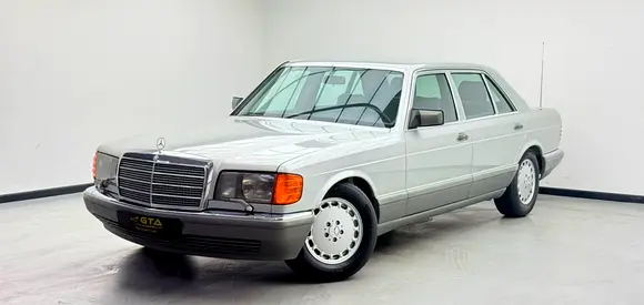 1989 Mercedes-Benz 560 SEL, Excellent Condition, Japanese Specs.
