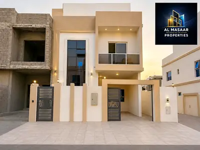 Modern villa for sale, registration fees included. Price negotiable. Freehold ownership with bank financing available.