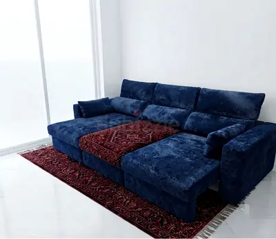 Convertible Sofa Bed
Designed for comfort and convenience, this sofa easily converts into a bed whi