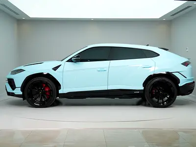 WARRANTY 2 years | Light Blue exterior | 2024 Lamborghini Urus S-2