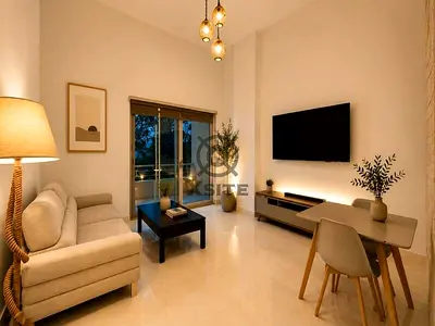 Luxury 1 BR | Fully Furnished | Community View