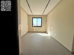 For annual rent: New 1BR apartment in Al Jurf 3, Ajman. First tenant, 1 month free, wardrobes, balco