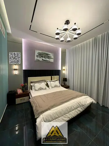 A rare opportunity to own one of the most luxurious smart apartments in Ajman One Towers, featuring
