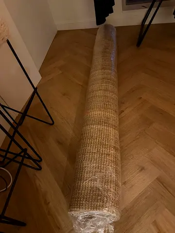 IKEA LOHALS Natural Flatwoven Rug 200x300 cm - Good Condition