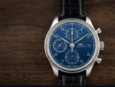 IWC Schaffhausen Portugieser Chronograph "Laureus Sport for Good Foundation" LimitedEdition 416/1000