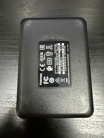 Toshiba External Hard Drive (Portable) - Good Working Condition. Toshiba 4 tb.
