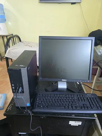 Dell Desktop PC with Monitor, Keyboard and Mouse - Used