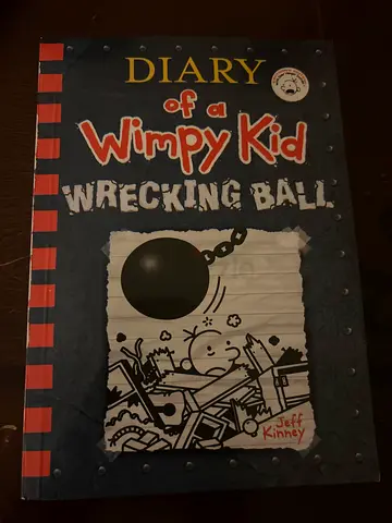Diary of a Wimpy Kid: Wrecking Ball (paperback) - Good condition