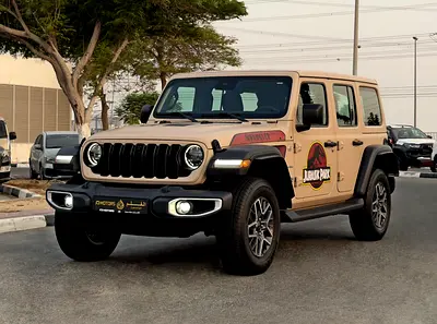 2024 Jeep Wrangler Sahara, Dealer Warranty, GCC Specifications