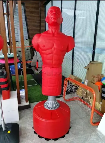Boxing Dummy,Full Body Punching Man Boxing Stand,Silastic Punching Bag Heavy Duty Punch Bag Punching