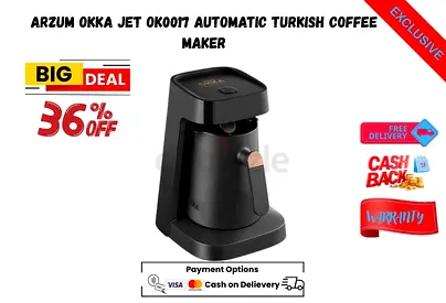 Arzum Okka Jet OK0017 Automatic Turkish Coffee Maker-Free delivery