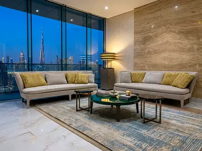 BB Italia Modern Sofa Set with Decorative Pillows