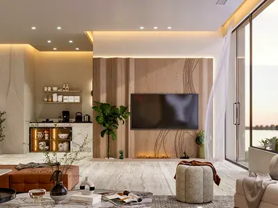 Timeless Elegance | Neoclassical Living Room — Dubai