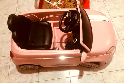 Pink Ride-On Electric Kids Car (Battery Powered) - Good Condition