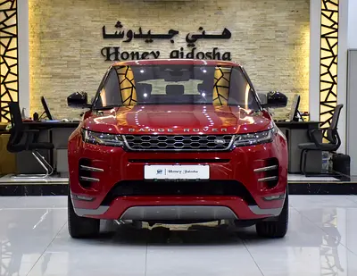 AED 1,963 EMi at 0% DP | Land Rover Range Rover Evoque R-Dynamic ( 2021 Model ) Red Color GCC Specs