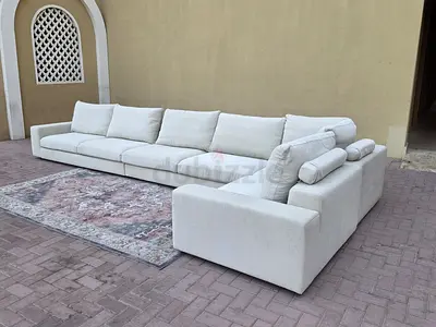 Excellent Condition Chattels and More Corner Sofa Beige