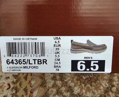 New Skechers Men's Superior Milford Shoes (Box) - US 6.5, EUR 39