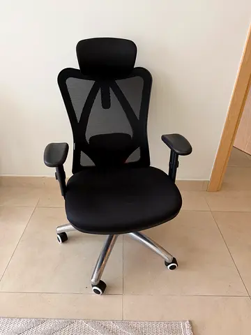 SIHOO M18 Ergonomic Desk Chair, Swivel Chair With Adjustable Lumbar Support Headrest And Armrest, He