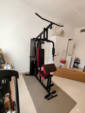 Multi-function Home Gym Station with Lat Pulldown and Leg Developer with 65 kgs weight Stack