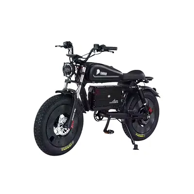 Worrier Retro Fat Electric bike 48V 15Ah 1500W