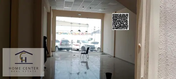 Prime Shop for Rent | Al Jurf Industrial Area 1, Ajman | 1,550 Sq. Ft. | Road Facing | Mezzanine | High Visibility