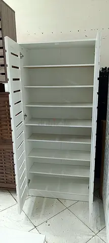 Barad new double door wood shoe rack sale
