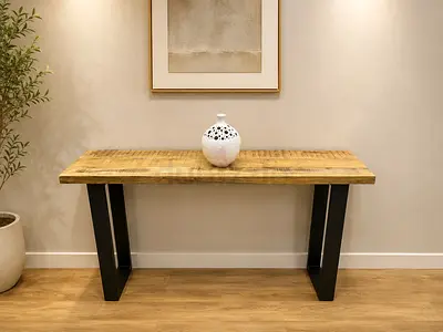 Mango Solid Wood Beautiful Console