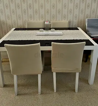 Dining table with 4 chairs for sale
