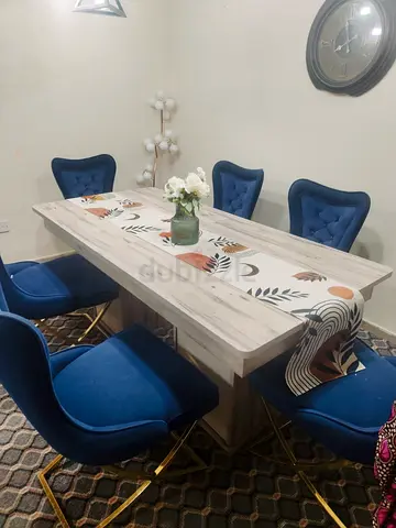 Dining table with chairs