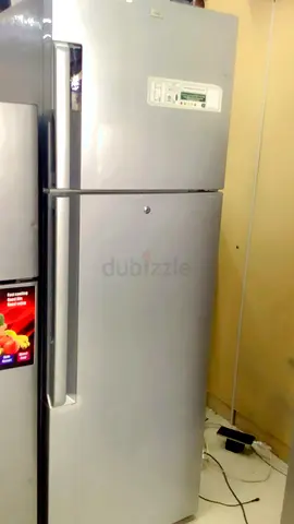 Used Silver Top-Freezer Refrigerator - Good Working Condition