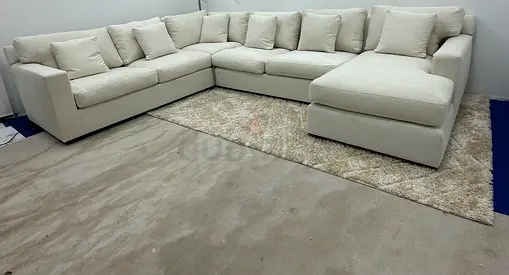 Perfect condition crate&barrel Ushape sofa
