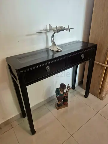 Chinese Black Antique Console