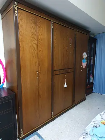 Free wardrobe and dresser with drawers