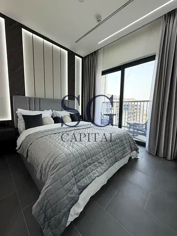 Furnished 1BR | City View | Prime Sobha Location