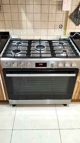 Bosch Gas Cooker 5 Burner 90 Cm Latest Model Oven With Fan