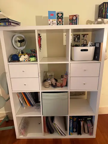 Book &  storage unit shelf from IKEA for sale